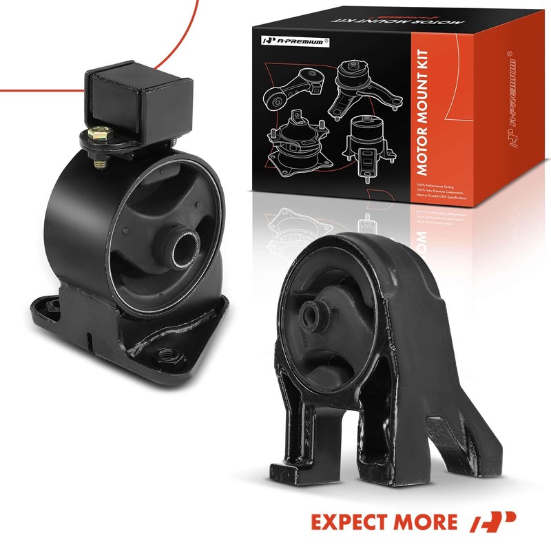 A-Premium 2PCS Front Left and Rear Engine Motor Mount Set