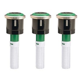 Hunter Nozzle MP 1000 for Sprinkler Universal, Olive Green, Range 2.5 to 4.5 m, Section Irrigation - 360 Degree, 3 pieces (MP 2000, Green)
