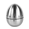 HENGBIRD Kitchen Timer, Kitchen Timer, Egg-shaped Funny Egg Timer, Stainless