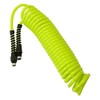 Flexzilla Polyurethane Recoil Air Hose, 1/4 in. x 25 ft.,