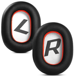 Professionelle Ersatz-Ohrpolster Kompatibel mit Plantronics Voyager 8200 UC/Backbeat Pro2 Stereo Bluetooth Kopfhörer Ohrpolster mit weichem Proteinleder/Memory-Schaum