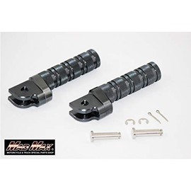 ヤマハ車用 8ポジションステップ アルマイト チタン MM05-0135-TI