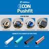 Fernco 6" ICON Pushfit DWV Internal Coupling Sheared Off Pipe