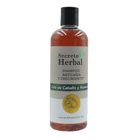 Secreto Herbal Shampoo Anticaída y Crecimiento con Cola de Caballo y Romero 500 ml.                                                                   