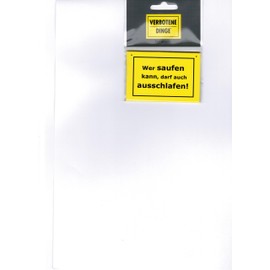 Magnetic 8,5x5,5 cm Fun Of Modern Times + + + Wer saufen kann – Forbidden Magnets + + + STICKY Jam© art Concept GmbH