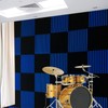 52 Pack 12 "X 12 "X1" Acoustic Panels Studio Soundproofing