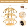 Coffee Pod Holder, K Cup Holders Carousel Organizer ,27 Coffee