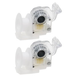 eMagTech eMagTech 2Pcs Venetian Blind Tilt Mechanism 50x40mm Venetian Blind Spares Parts Tilter Control Mechanism Fits 6mm Hexagon 50mm Wooden Venetian Blinds