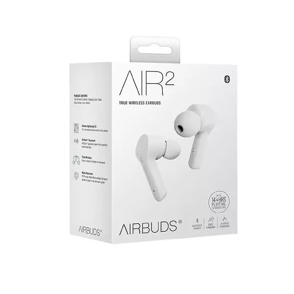 Airbuds True Wireless Air 2 Earbuds (White)