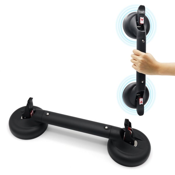 skmeditec Grab Bars for Seniors, Grab Bar Shower No Drilling,