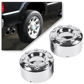 G-PLUS Wheel Center Hub Caps Set 17 Inch Fit for 2005 2006 2007 2008 2009 2010 2011 2012 2013 2014 2015 2016 Ford F350 Super Duty Dually (DRW) 4x4 Front & Rear 4PCS