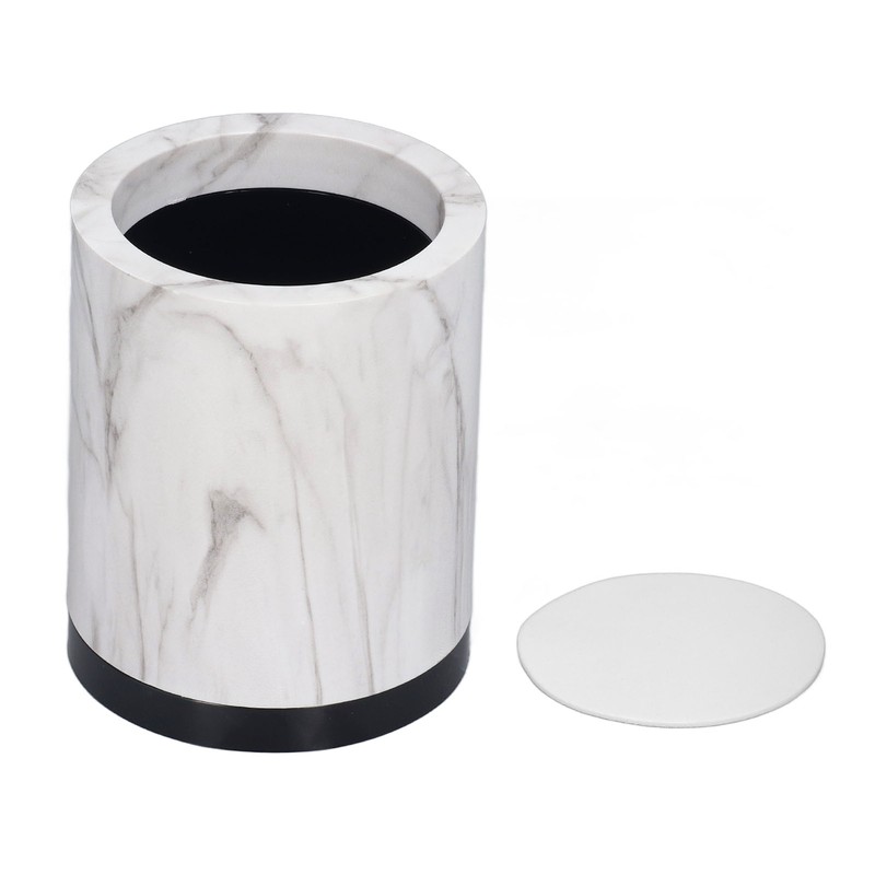 Marble Pattern Pen Holder Beautiful Marble Pattern Anti Slip ABS