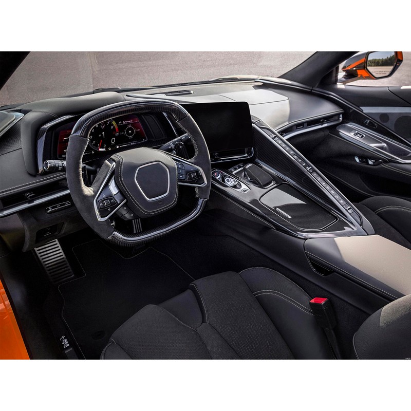 Car Steering Wheel Circle Round Cover for Corvette C8 Z51