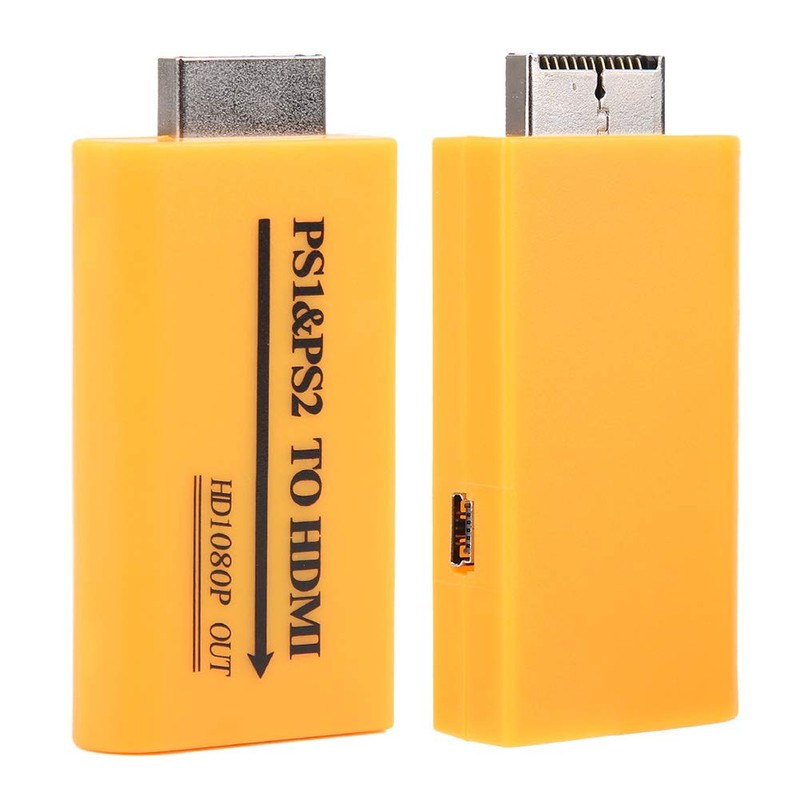 HDMI Adapter, 1080P HD PS1/PS2 to HDMI Converter for Audio