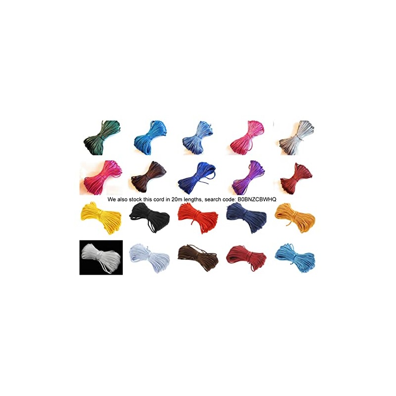 Angel Malone 10 Mtrs. X 2mm Premium Quality Kumihimo Rattail