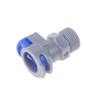 RecDec 4 Pack Kitchen Faucet Hose Quick Connect Adapter with