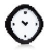Mustard Pixel Time - Pixelated wall clock