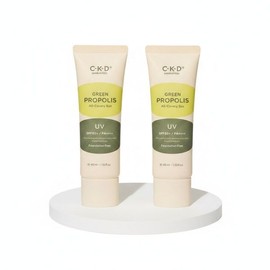 [Fadefree Sun Cream 1+1] CKD Green Propolis All Coverage Sun Cream 1+1 Special (40ml+40ml) / [파데프리 선크림1+1] CKD 그린프로폴리스 올커버리선크림 1+1 기획(40ml+40ml)
