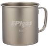 EPIgas T-8117 Single Titanium Mug and Cover Set, 16.9 fl