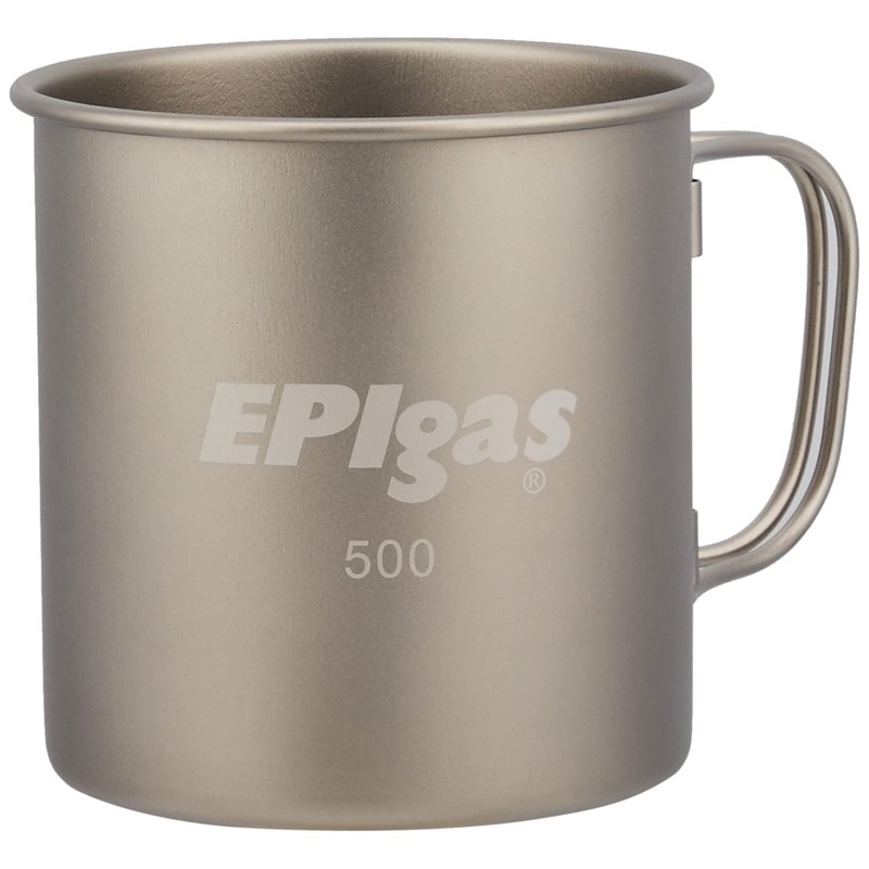 EPIgas T-8117 Single Titanium Mug and Cover Set, 16.9 fl