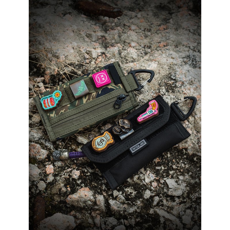 TACTICAL GEEK Storage A2 M EDC Pouch Organizer, Nylon Coin
