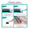 Extensiones De Pestañas 3d-8d W Profesional 0.07 Mm 8-15 Mm