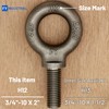 Lifting Shoulder Eye Bolt 3/4"-10 X 2