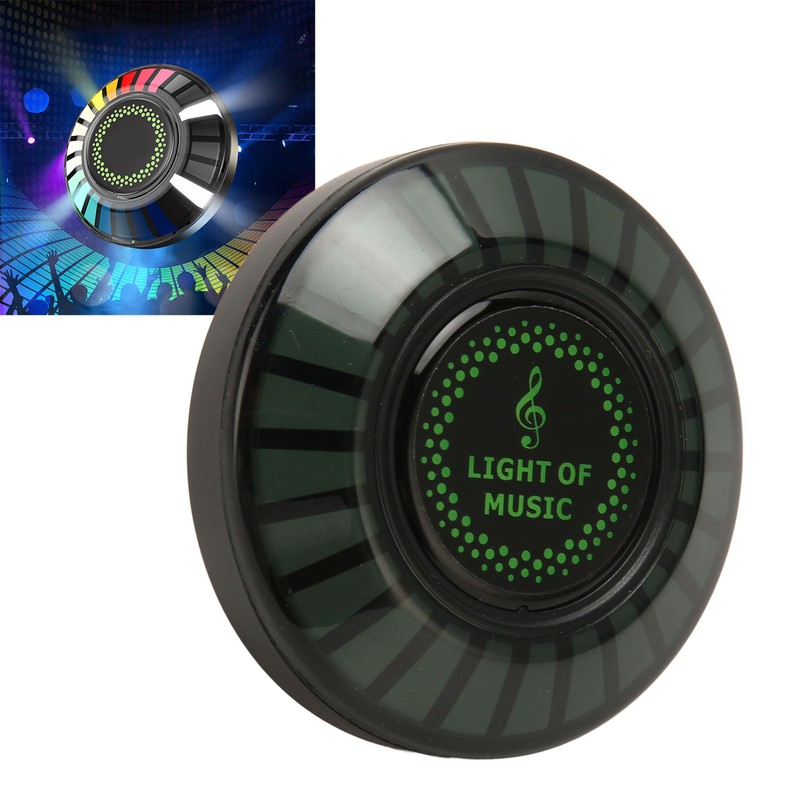 RGB Sound Pickup Light Round Colorful with Fragrance Aroma Diffuser