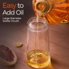 YARRAMATE 2-Pack Glass Olive Oil Sprayer - 16oz Multi-Purpose Dispenser