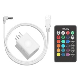 MR.GO Replacement Remote Control & Charger Pack for MR.GO LED Cube & Ball Lights