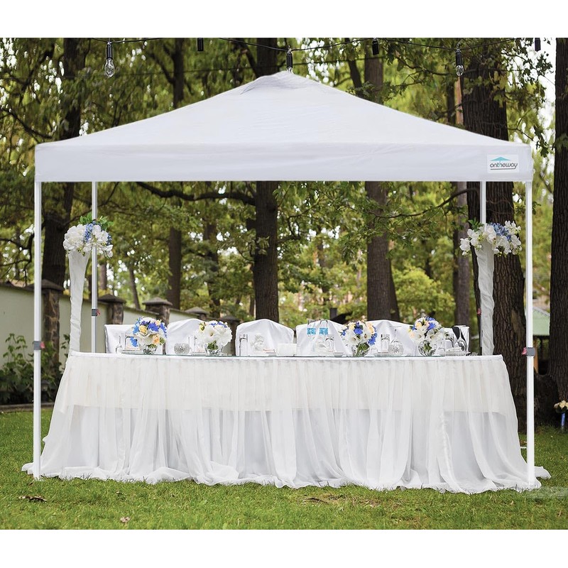 Ontheway 10x10 Replacement Canopy Top Cover, Pop Up Canopy Tent