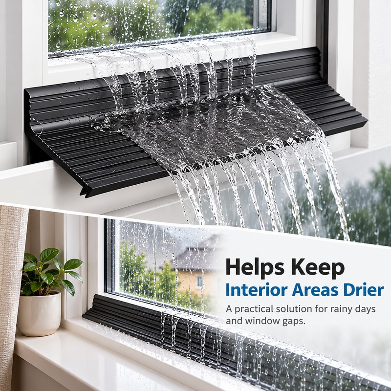 PVC Sliding Window Weather Stripping for Wind and Rain Protection