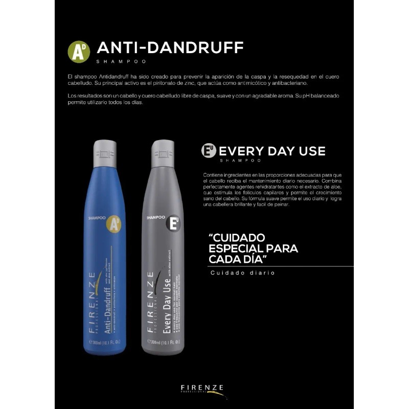 Shampoo Anti-dandruff Firenze 10.1oz