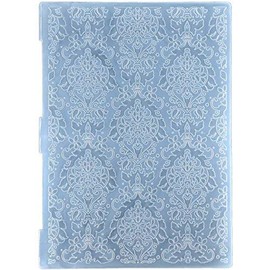 Kwan Crafts A4 Size Leaves Flowers Plastic Embossing Folders for Card Making Scrapbooking and Other Paper Crafts 29.7x21cm