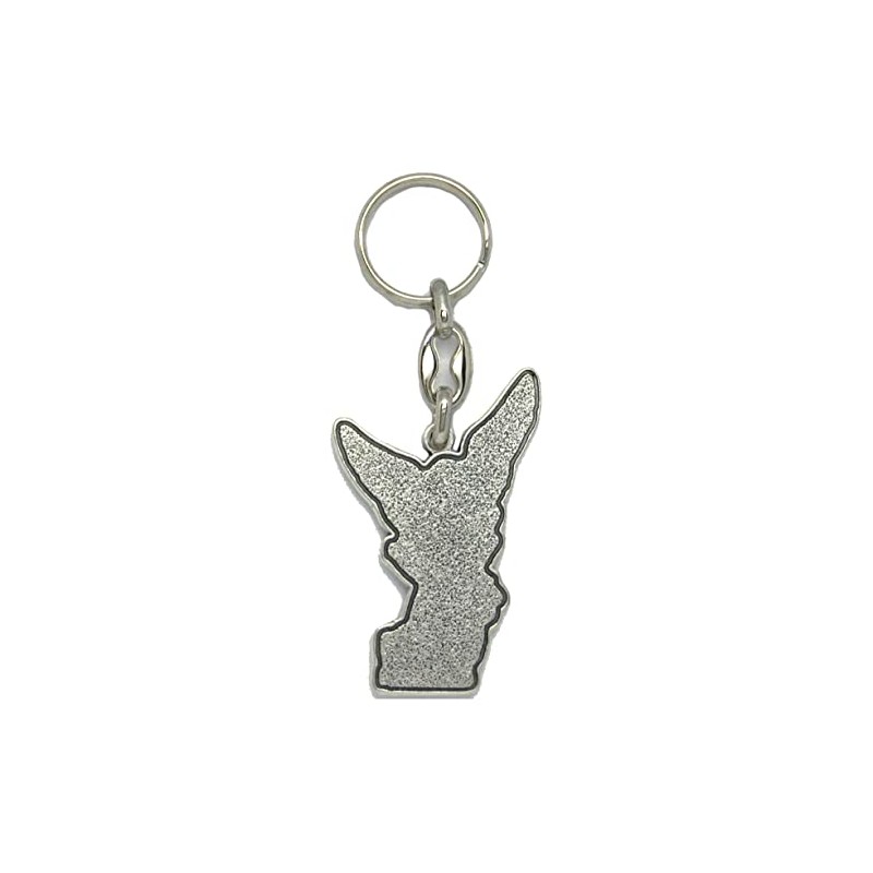 Generico 50.462.31 007BLU Keyring Religious Saint Michael Archangel Michael Silver