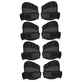 Minkissy 4 Pairs Adjustable Forefoot Pads Dancer Foot Cushions Anti-slip Toe Socks for Girls Running Dancing