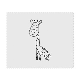 2 x 'Happy Giraffe' Mikrofaser Linsen-/Brillenputztücher (LC00024063)