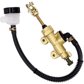 CENPEK Motorcycle Hydraulic Cylinder Universal Rear Foot Brake Master Cylinder Pump with Reservoir for Motorcycle Dirt Bike ATV