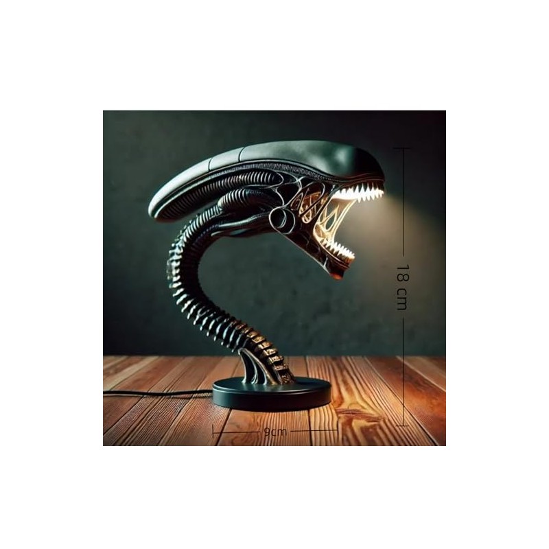 Klein bottle Lamps Sci-Fi LED Desk Lamp 18cm - Extraterrestrial