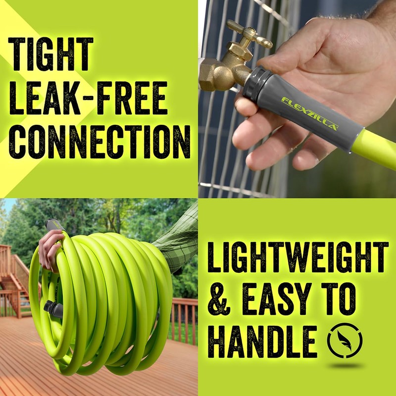 Flexzilla Garden Hose 5/8 in. x 25 ft., Lightweight All-Weather