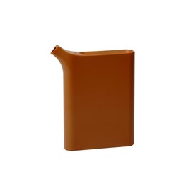 ideaco Slim Water Cannel, 3.3 fl oz (1 L) Mizusashi Camel Brown, Width 7.9 inches (20 cm), Depth 1.6 inches (4 cm), Height 9.8 inches (25 cm)