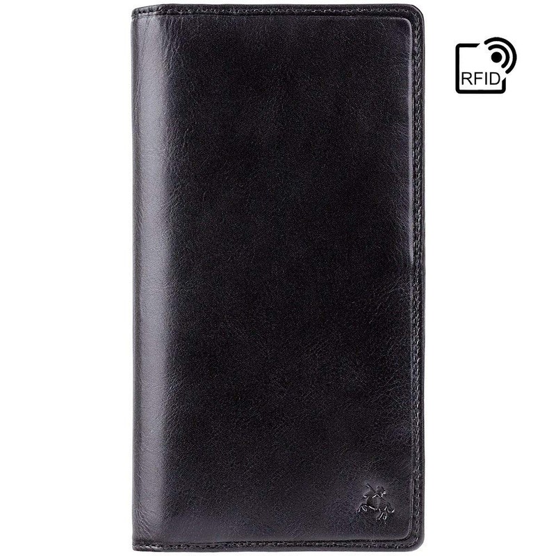 Visconti High End Veg Tanned Leather Tuscany Breast Pocket Long