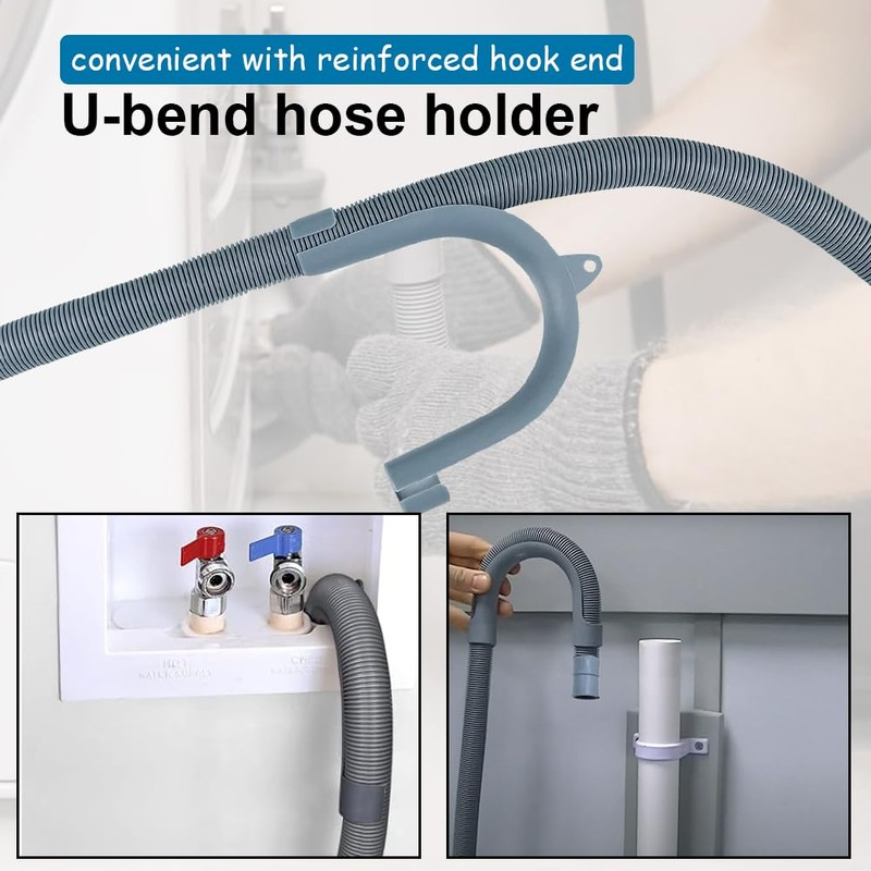TTFLEX Universal Washing Machine Drain Hose, Washer Drain Hose Extension