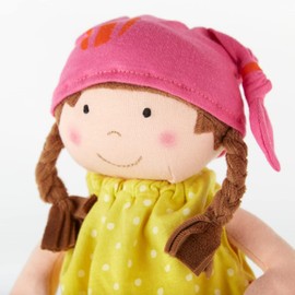 SIGIKID 39411 Doll Small Softdolls Girls Baby Toy Recommended from 6 Months Yellow