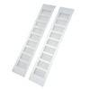2 Pcs Air Vent Ventilation Grille Aluminium Alloy Rectangular Vent