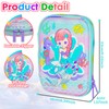 YOYTOO Mermaid Pencil Case Stationery Set for Girls, 3D EVA
