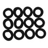 Healeved Thick Elastic Hair Ties 12pcs for Women Sturdy Ponytail