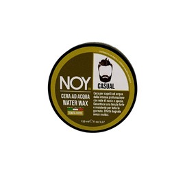 NOY - Water Wax - Casual Wax - Wasserwachs - starker Halt - Lederduft und Gewürze - Haarwachs für Herren (150 ml)