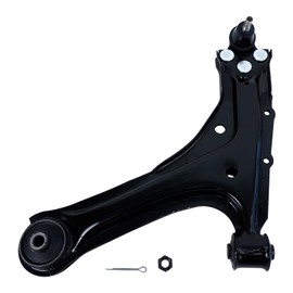 Detroit Axle - Front Left Control Arm for 95-05 Chevy Cavalier Pontiac Sunfire, Lower Control Arm w/Ball Joint Assembly 1995 1996 1997 1998 1999 2000 2001 2002 2003 2004 2005 Replacement