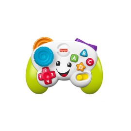 Fisher-Price Laugh & Learn JFD13 My First Game Console Remote Control with Music and Lights, for Boys and Girls from 6 Months, Multilingual Version